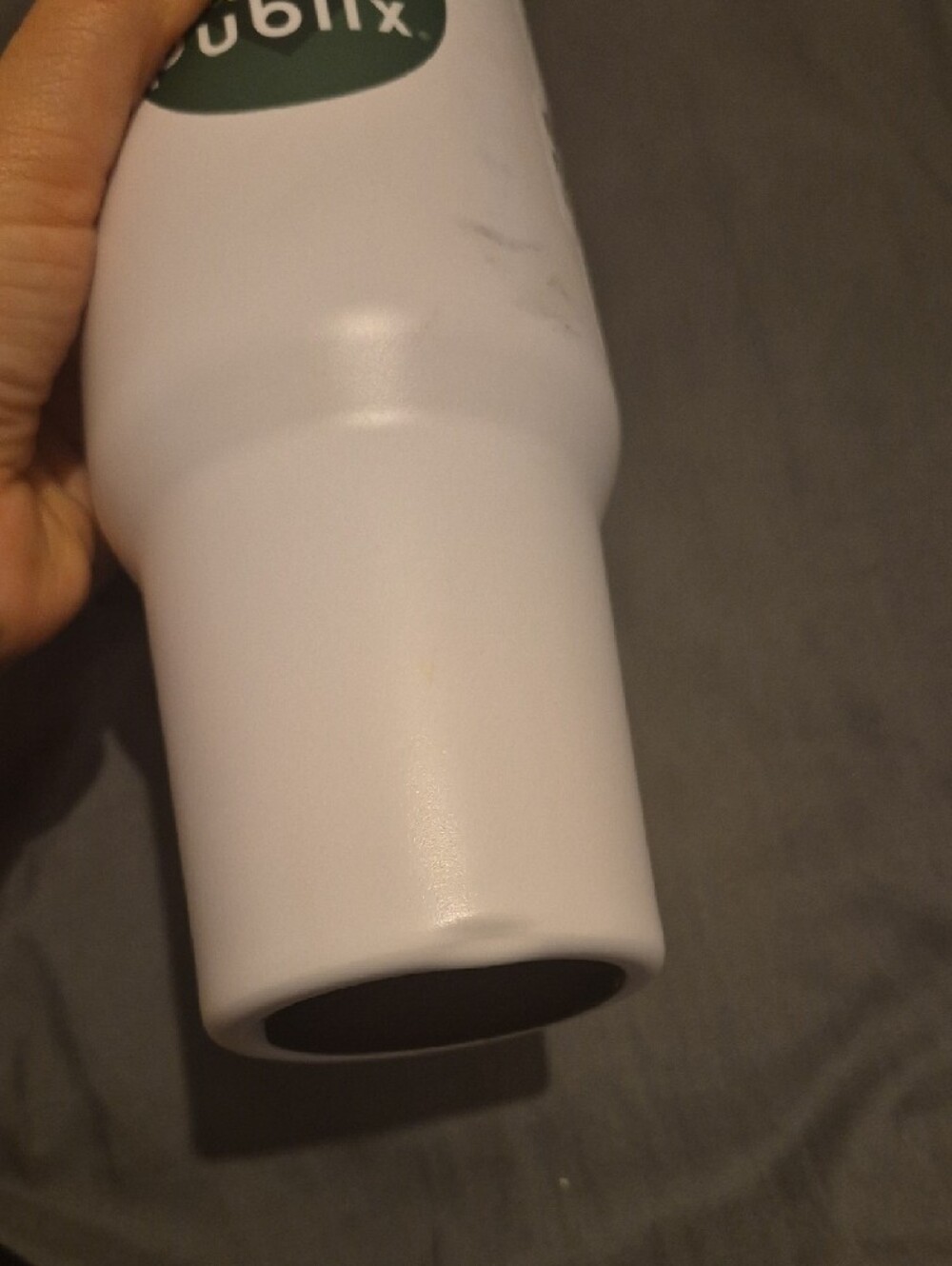 White 'Partners in Progress' Insulated Travel Mug with Handle- PUBLIX/UNITED WAY - Picture 4 of 6